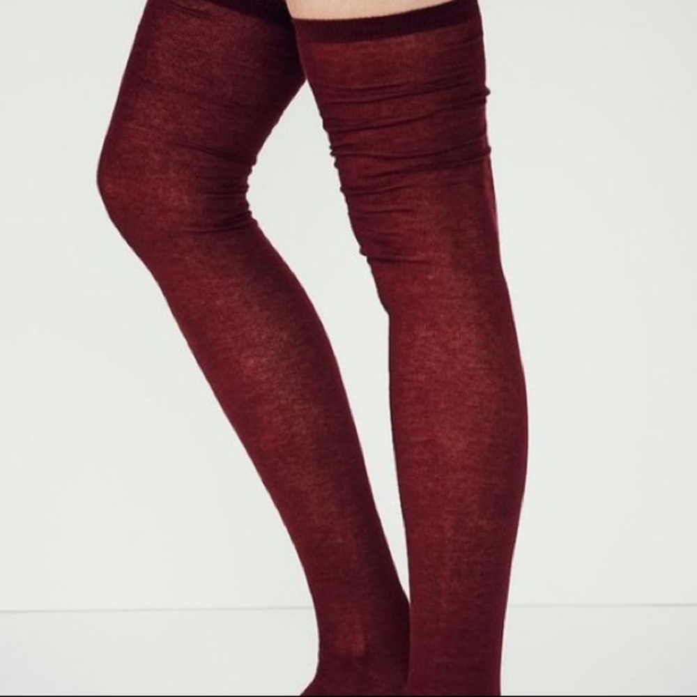 NWT Free People Thigh High socks one size